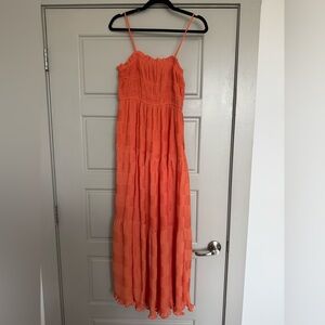 Orange Maxi Dress